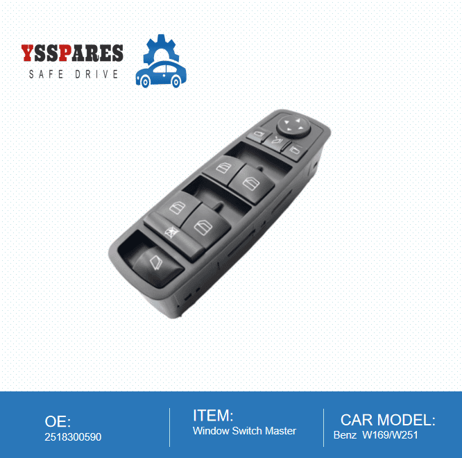 YSSPARES 2518300290 Master Power Window Switch For Mercedes-Benz ML350 W164 X164 06-11 - 7d8c13f9cdf002429d49a9181254ab68 ...