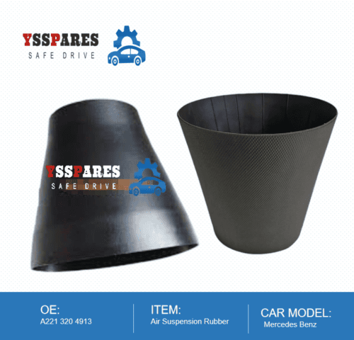 YSSPARES Air Suspension Rubber For Mercedes W221 Front Air Suspension shock OEM A2213204913 - Air Suspension Items For Pas...