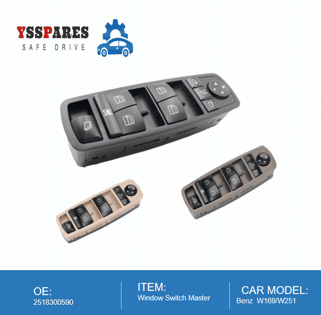 YSSPARES 2518300290 Master Power Window Switch For Mercedes-Benz ML350 W164 X164 06-11 - Fa0261bbda2d8c2221322072db58c335 ...