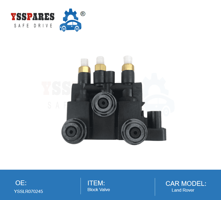 YSSPARES  Air Suspension Solenoid Valve Block LR070245 LR037081 For Land Rover L405 L494 2012- L462 LR5 L560 Velar 2017- -...