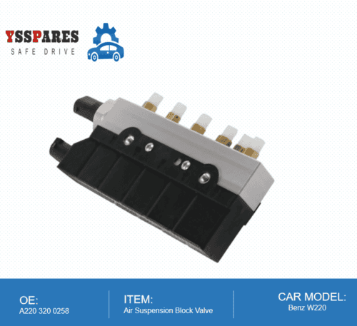 2203200258 Air Suspension Compressor Valve Block For Mercedes-Benz S Class W220 - Air Suspension Items For Passenger Cars ...